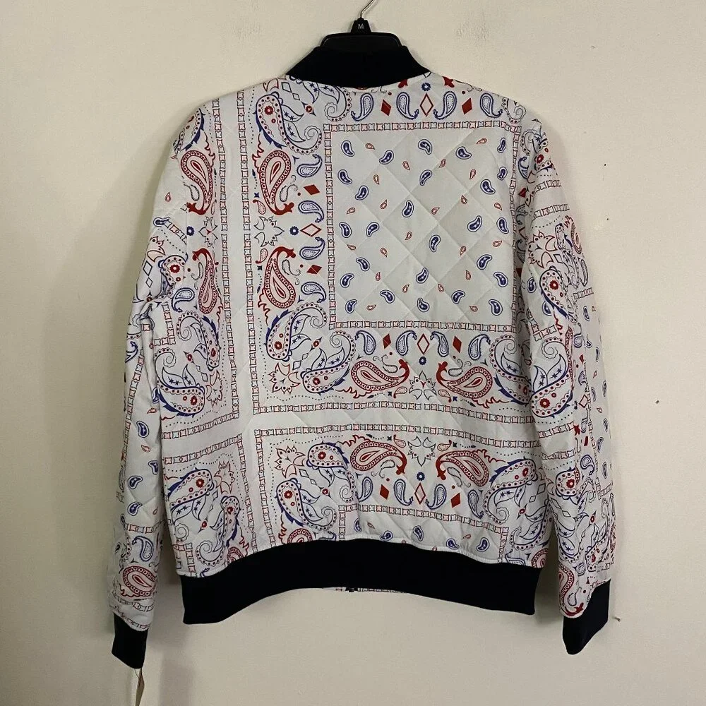 Levi's Bandana Quilted Bomber Jacket M